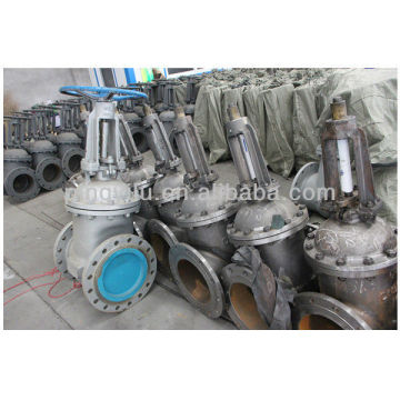 Cast steel russia standard stem gate valve pn25 oil field